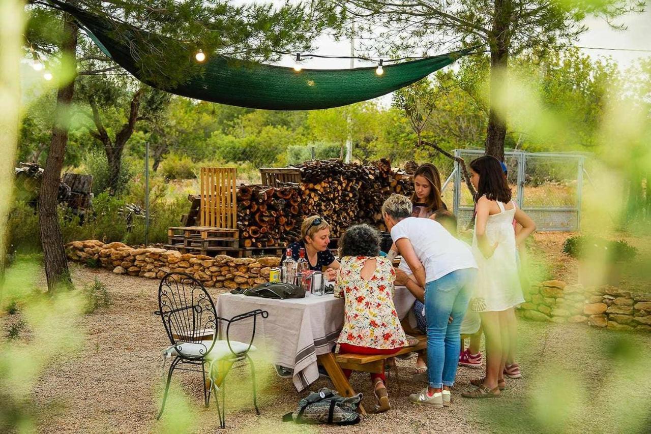 B&B Masia Aitona Vall dʼAlba Exteriér fotografie
